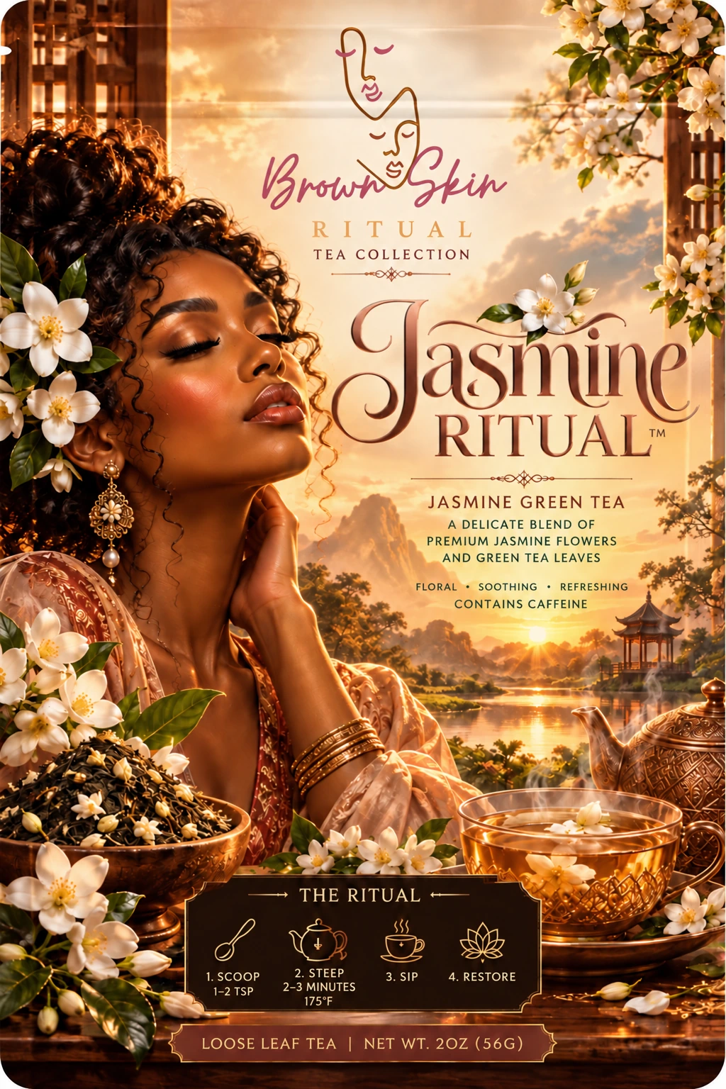Jasmine Ritual Brown Skin artwork