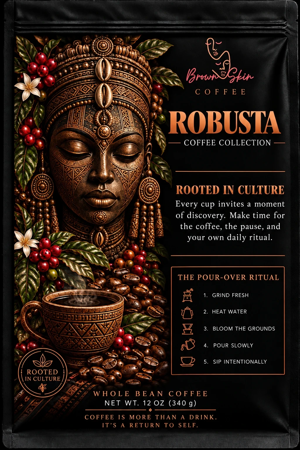 Robusta Brown Skin packaging preview