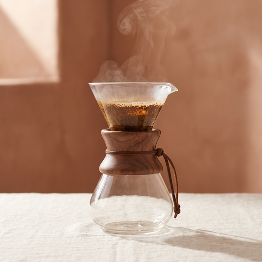Brown Skin Coffee Pour Over Set - ritual hero